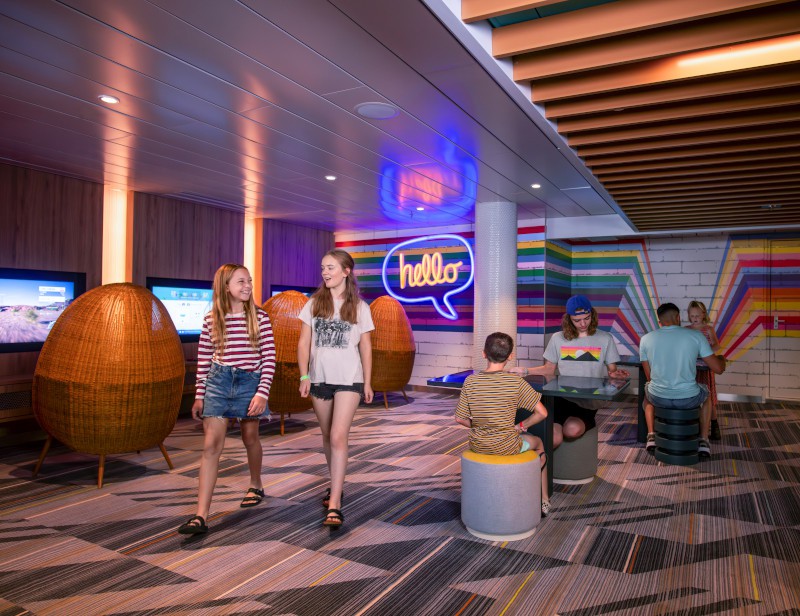 Teen Lounge on Ship